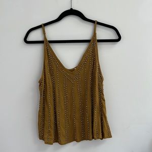 Free people sparkly tank top